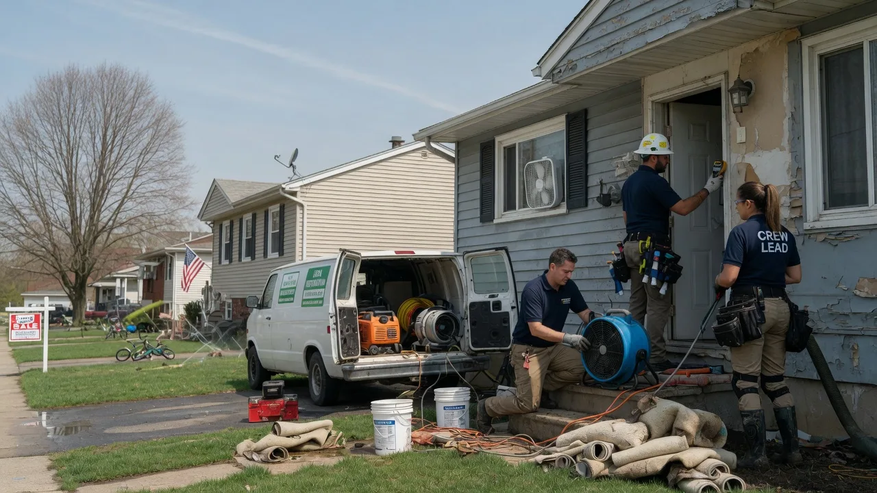 Flood Cleanup in Sandy Ridge, PA near me